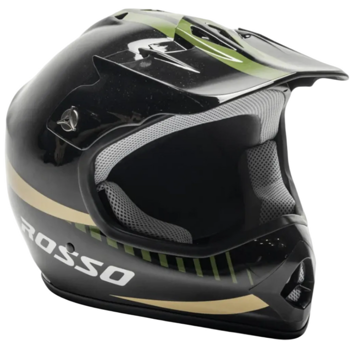 Gio, Casque Rosso de Motocross pour Enfants