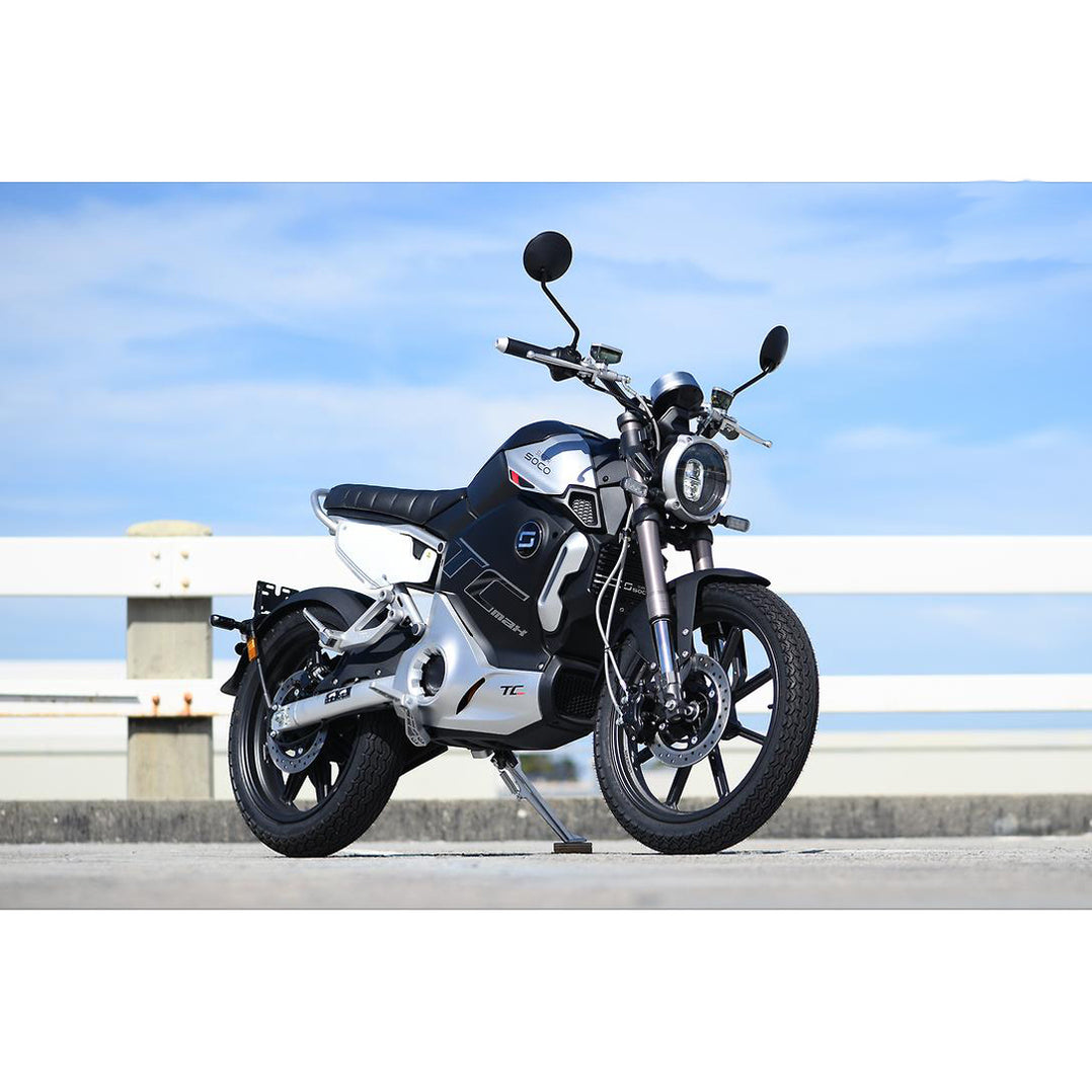 Super Soco, TC Max, Moto Électrique, (72 Volts) (3900 Watts) (45Ah) (2 ...