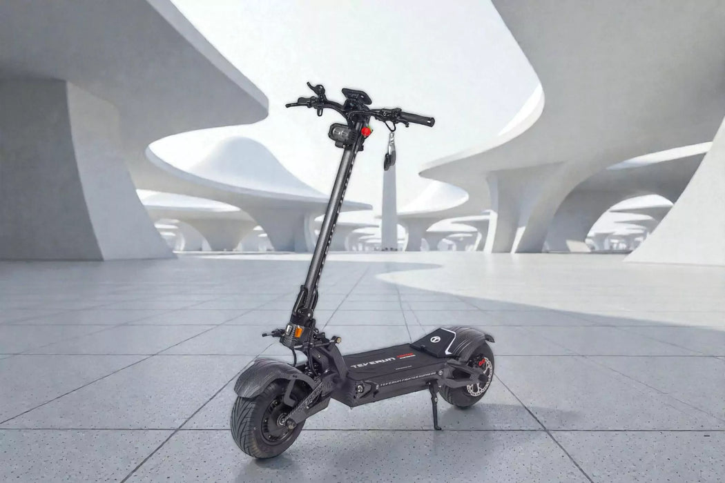 Teverun, Fighter Supreme 7260R 2.0 (2026), Trottinette Électrique (72 Volts) (60Ah) (2x2500 Watts) (2x7500 Watts/Crête) (15000 Watts Total)