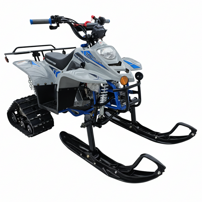 Tao Motors, New Boulder avec Chenilles et Skis, Quad à Essence (110cc) (4 Temps)