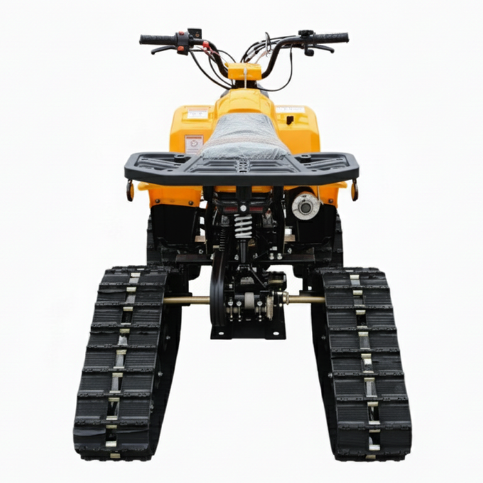 Tao Motors, Mudhawk avec Chenilles et Skis, Quad à Essence (110cc) (4 Temps)