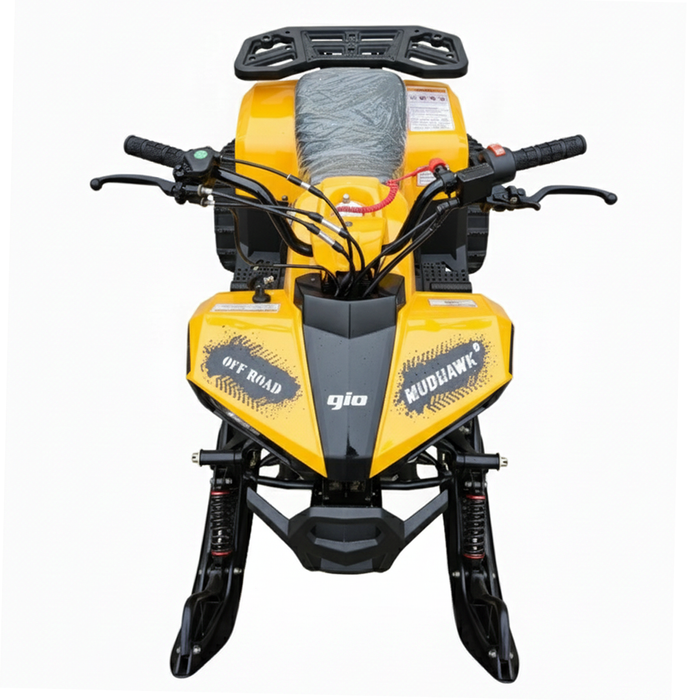 Tao Motors, Mudhawk avec Chenilles et Skis, Quad à Essence (110cc) (4 Temps)