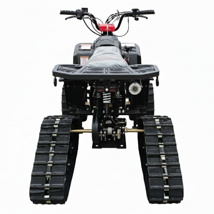 Tao Motors, Mudhawk avec Chenilles et Skis, Quad à Essence (110cc) (4 Temps)