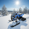 Tao Motors, New T-Force avec Chenilles et Skis, Quad à Essence (4 Temps) (120cc)