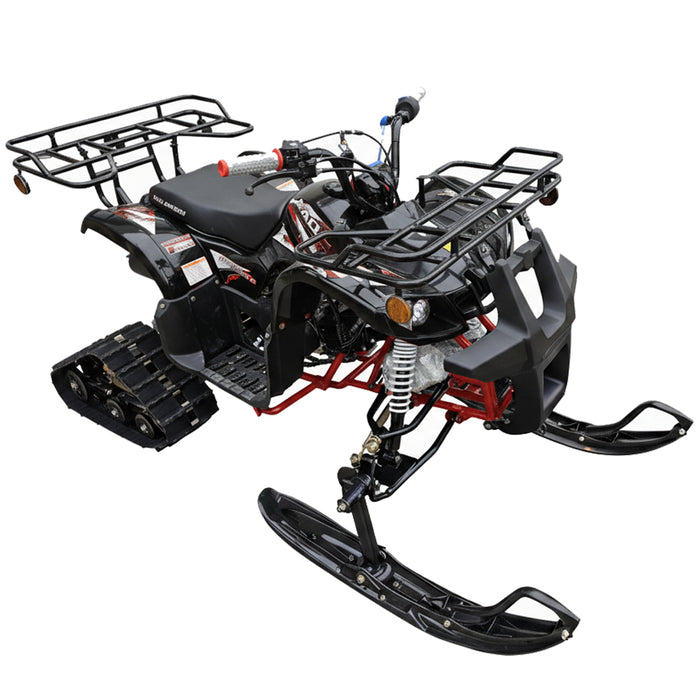 Tao Motors, New T-Force avec Chenilles et Skis, Quad à Essence (4 Temps) (120cc)