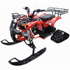 Tao Motors, New T-Force avec Chenilles et Skis, Quad à Essence (4 Temps) (120cc)