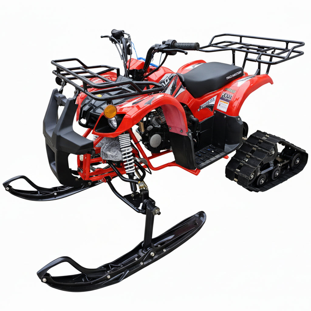 Tao Motors, New T-Force avec Chenilles et Skis, Quad à Essence (4 Temps) (120cc)