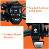 Teverun, Fighter Supreme 7260R 2.0 (2026), Trottinette Électrique (72 Volts) (60Ah) (2x2500 Watts) (2x7500 Watts/Crête) (15000 Watts Total)