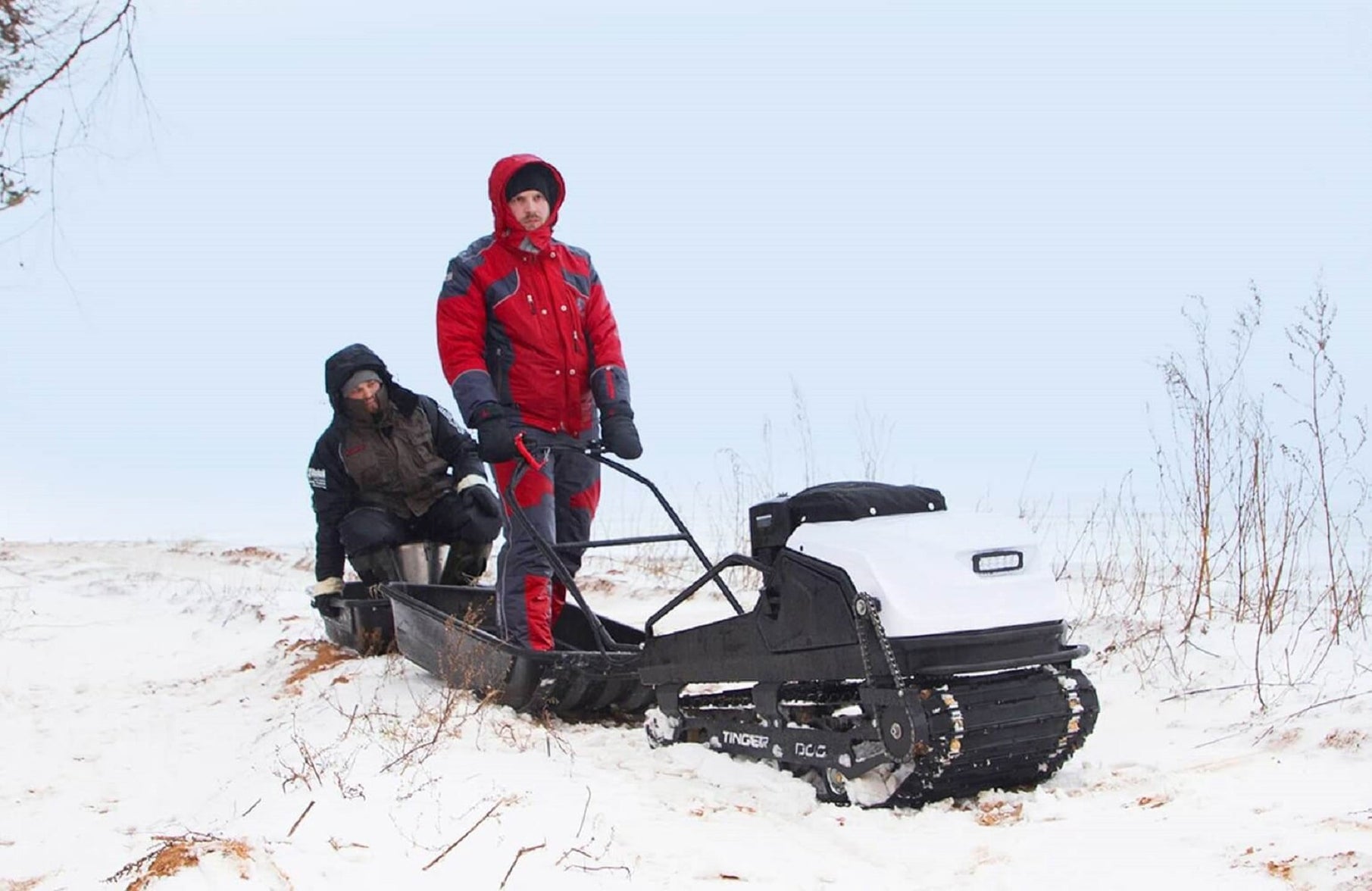 Tinger ATV, Tinger Dog, Motoneige à Essence (Sans Moteur) — Turbokids.ca