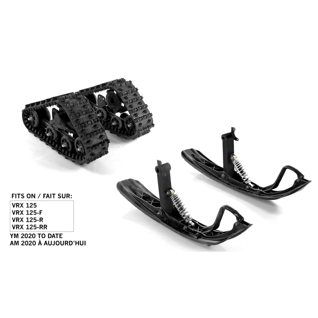 Kit de Chenilles et Skis, Apollo (Compatible avec Freins à tambour avant) pour VTT (125cc)