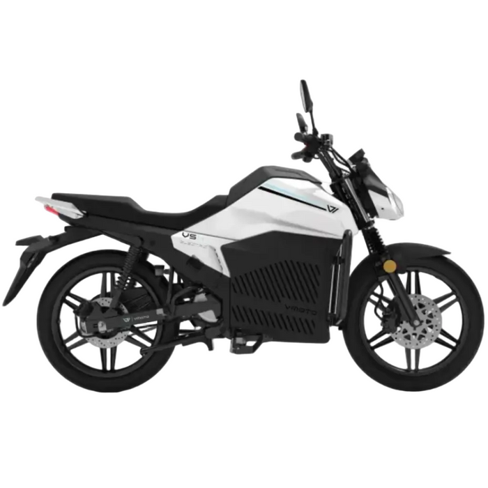 VMoto, VS4 par Ducati, Moto Électrique, (74 Volts) (45Ah) (4000 Watts) (Crête 8000 Watts) (2 Places) Immatriculable Scooter