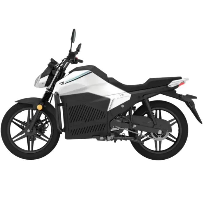 VMoto, VS4 par Ducati, Moto Électrique, (74 Volts) (45Ah) (4000 Watts) (Crête 8000 Watts) (2 Places) Immatriculable Scooter