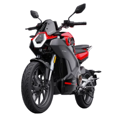 VMoto, Stash par Ducati, Moto Électrique, (72 Volts) (100Ah) (8000 Watts) (Crête 15000 Watts) (2 Places) Immatriculable Scooter ou Moto