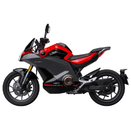 VMoto, Stash par Ducati, Moto Électrique, (72 Volts) (100Ah) (8000 Watts) (Crête 15000 Watts) (2 Places) Immatriculable Scooter ou Moto