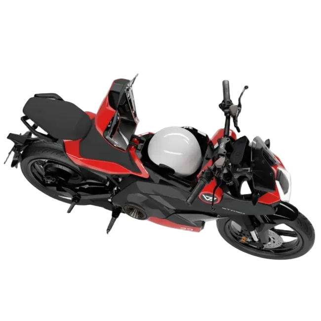 VMoto, Stash par Ducati, Moto Électrique, (72 Volts) (100Ah) (8000 Watts) (Crête 15000 Watts) (2 Places) Immatriculable Scooter ou Moto
