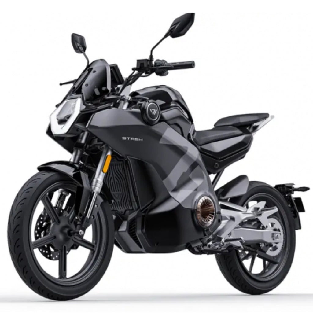 VMoto, Stash, Moto Électrique, (72 Volts) (100Ah) (8000 Watts) (15000 Watts/Crête) (2 Places)  Immatriculable Scooter