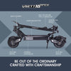 VSETT 10 Apex, Trottinette Électrique (60 Volts) (25,6Ah) (2x1500 Watts) (Total 4300 Watts/Crête)