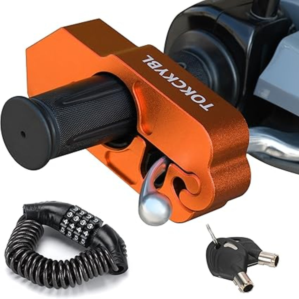 TOKCKYBL, Verrou antivol robuste pour moto