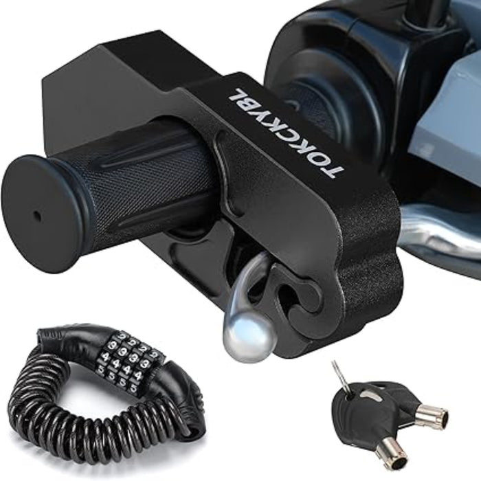 TOKCKYBL, Verrou antivol robuste pour moto