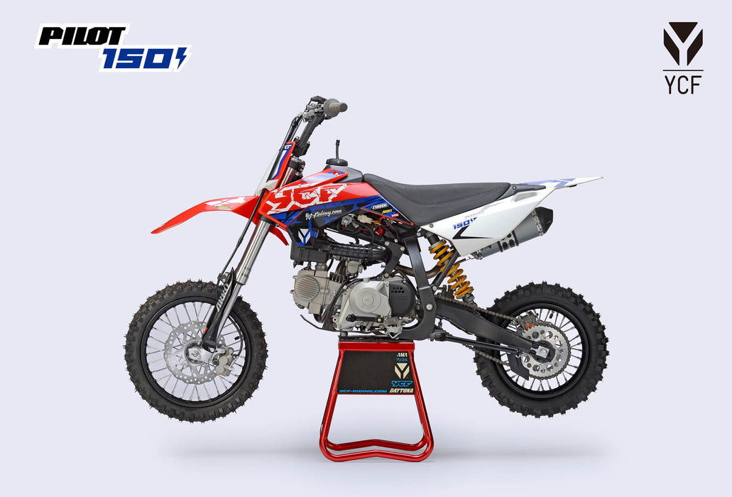 YCF, Pilot F150E (2025), Motocross à Essence (4 Temps) (150cc) EN LIQUIDATION