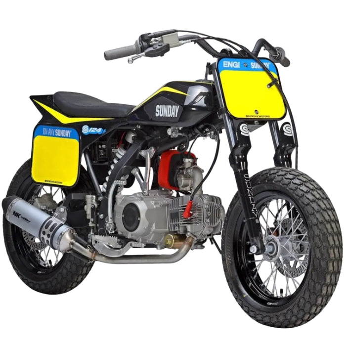 YCF, S 124E, Moto à Essence (125cc) (4 Temps)