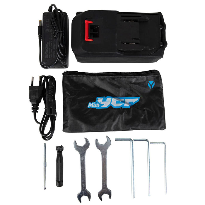 YCF, Mini YCF 16, Vélo Électrique pour Enfants (24 Volts) (2x 5,2Ah) (250 Watts)