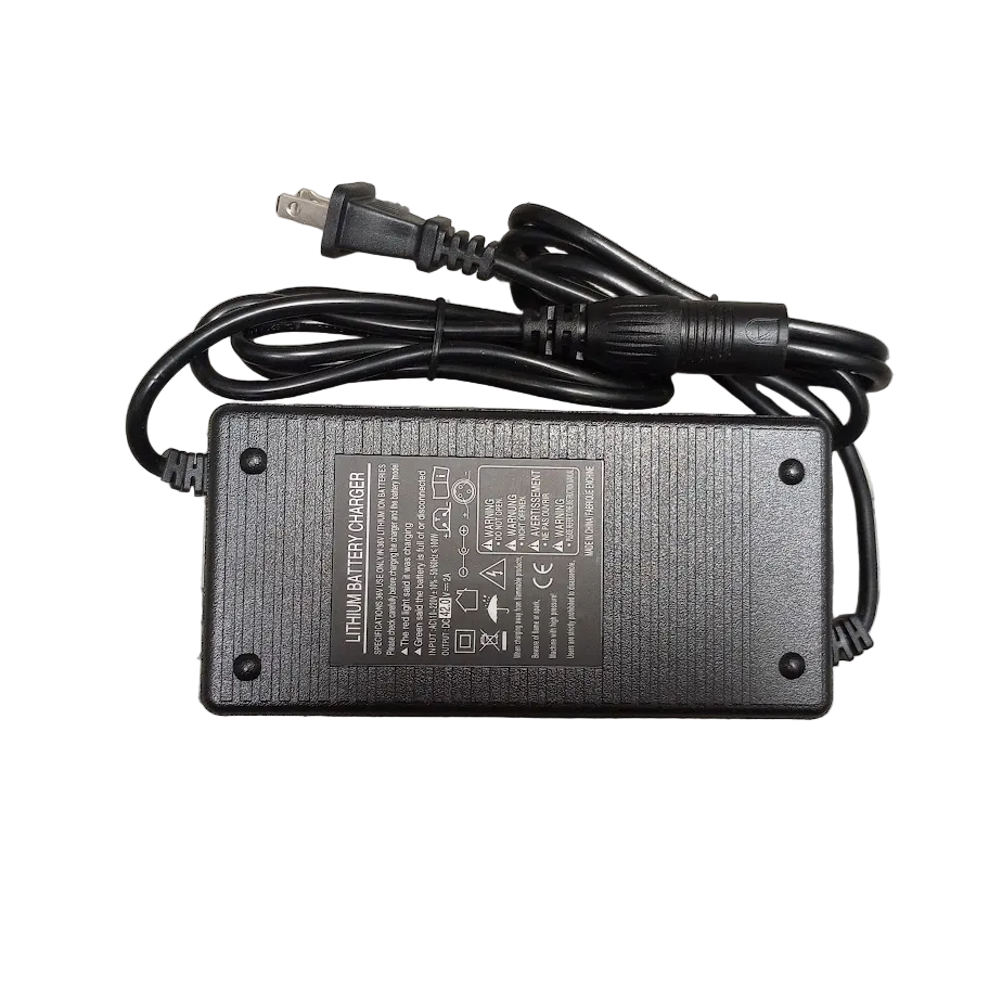 Chargeur (42V/2A) Lithium-Ion connecteur XLR Male