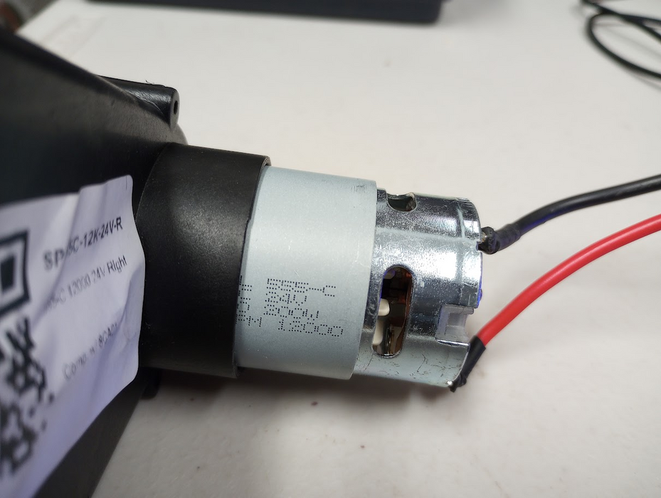 Moteur Gearbox Droit (24 Volts) (12 000 tr/min)