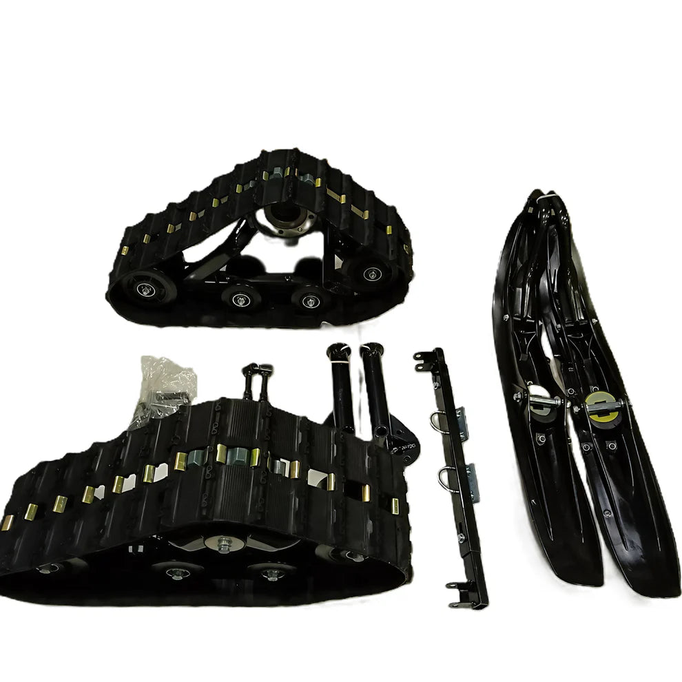 Kit de Chenilles et Skis (Compatible avec Freins à disques avant) pour VTT (125cc à 150cc)