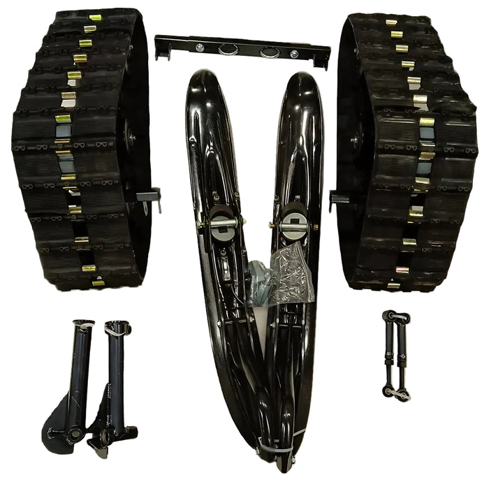 Kit de Chenilles et Skis (Compatible avec Freins à tambour avant) pour VTT (110cc à 125cc)