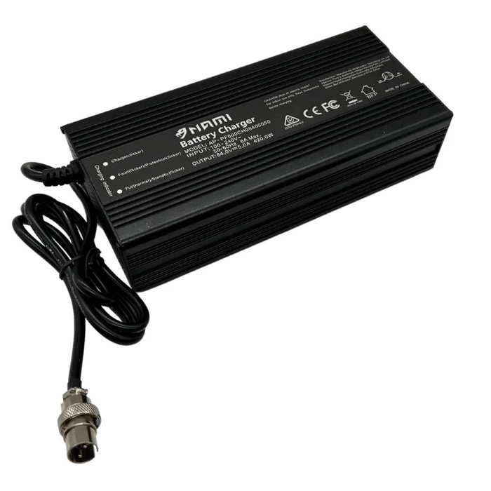 Chargeur Nami (84V/5A) Lithium-Ion Connecteur GX16 2Pin Male