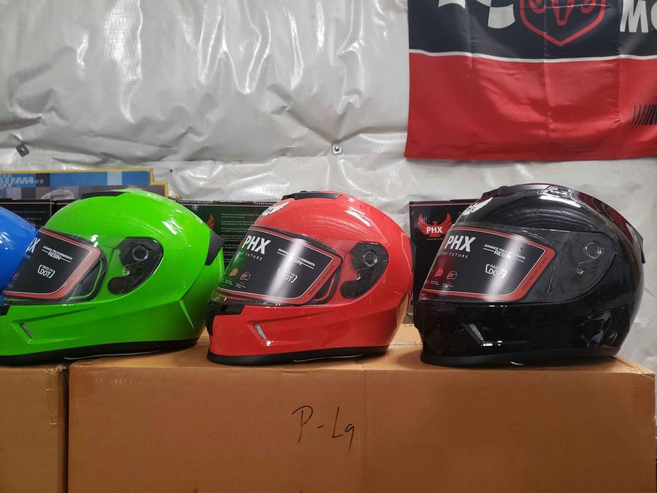 PHX Cyclone Helmet (Pure, Gloss Red) (Children)
