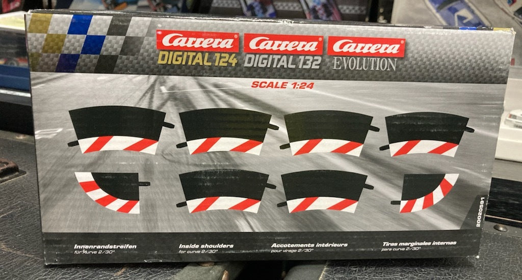 Carrera Digital 124/132/Evolution Zubehör - Außenrandstreifen für