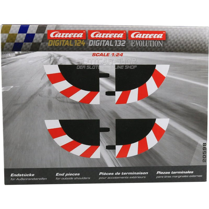 Carrera Digital 124/132/Evolution, Rounded End Edges Large (4) 