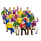 Carrera Digital 124/132/Evolution, Set of Figures for Tribune (20 pcs) 