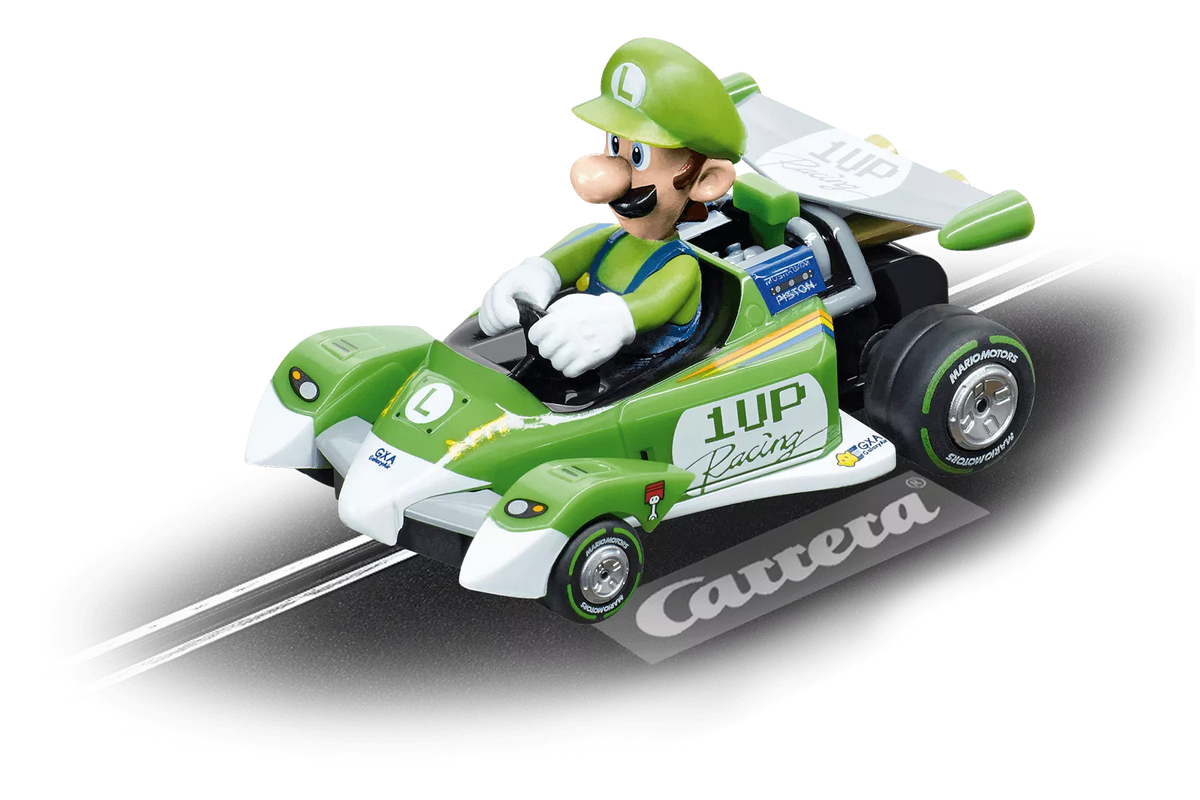 Carrera GO Nintendo Mario Kart Circuit Special Luigi Turbokids