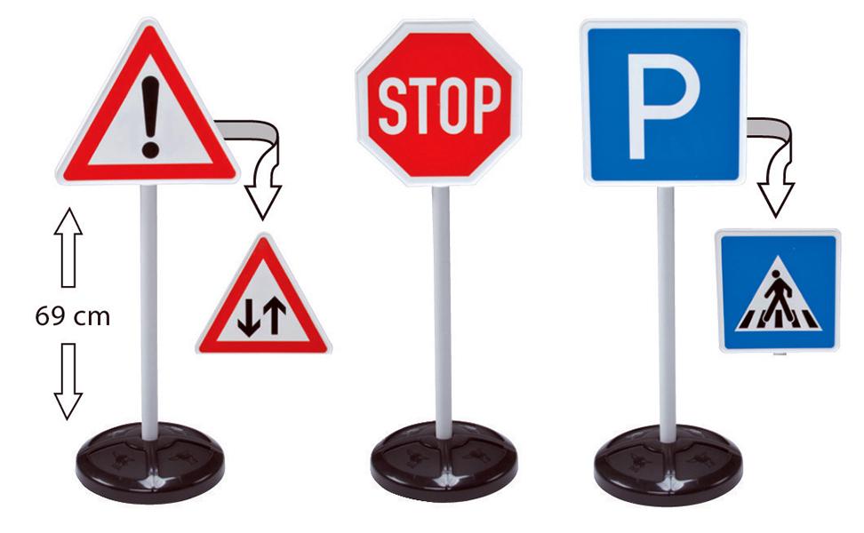 Ensemble de signalisation (3 pièces) - Turbokids.ca