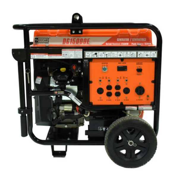 DUCAR, Génératrice 12500W, DUEDG15000E - 20CV