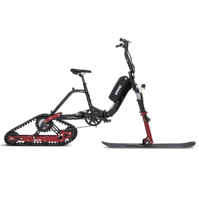 ENVO, Flex Snow Bike, Vélo Électrique Hivernal (48 Volts) (Lithium 17.5Ah) (1000/1200 Watts Max)