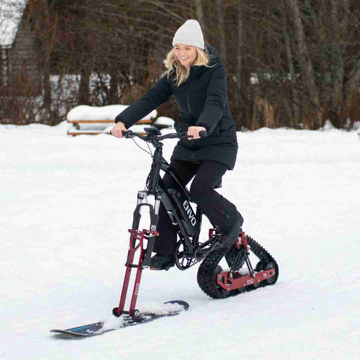 ENVO, Flex Snow Bike, Vélo Électrique Hivernal (48 Volts) (Lithium 17.5Ah) (1000/1200 Watts Max)