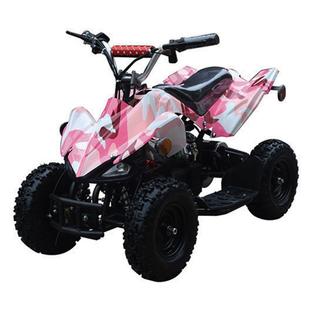 Gio Manteray Quad Electrique (36 Volts) (500 Watts) (4 Ans +) Noir Quads Et Vtt Électriques