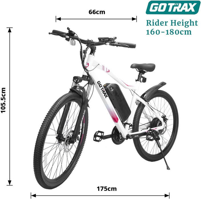Go Trax, EBE8, Electric Bike (48 Volts) (500 Watts)
