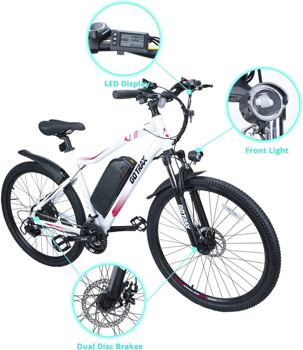 Go Trax, EBE8, Electric Bike (48 Volts) (500 Watts)