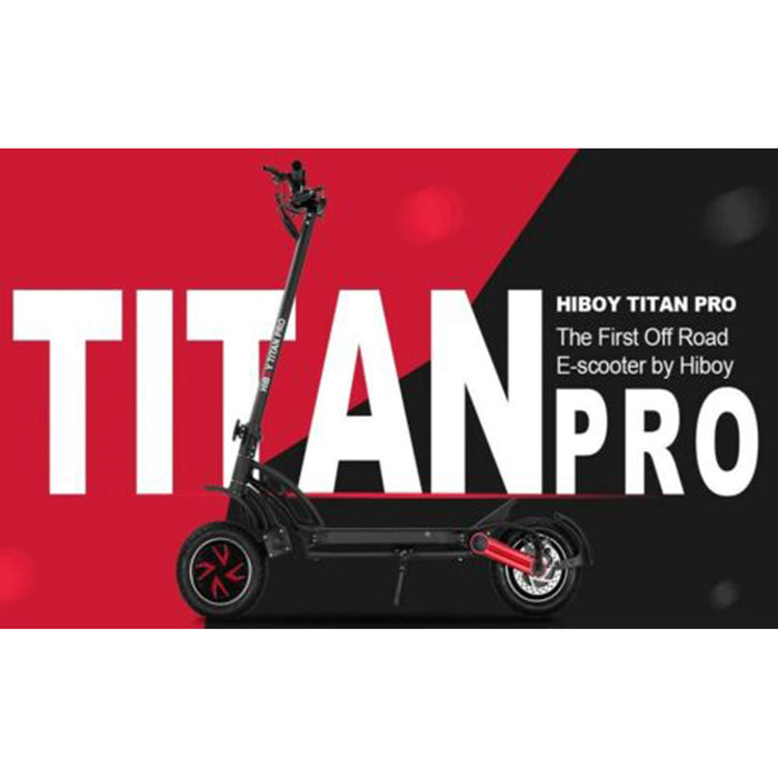Hiboy Titan Pro, Electric Scooter (48 Volts) (17.5Ah) (2x1200 Watts) 