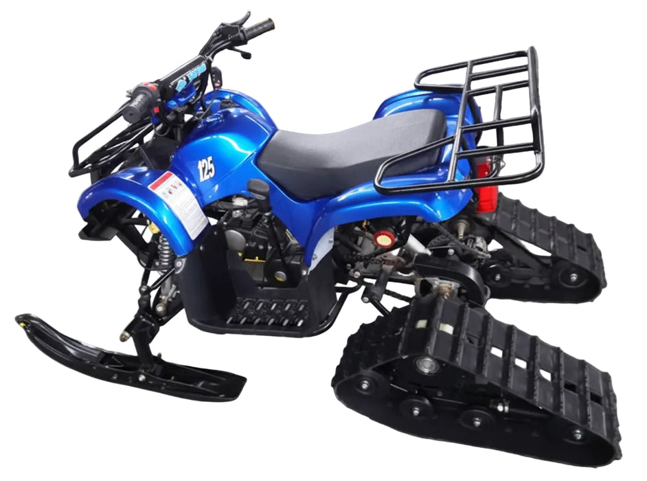 Kit de Chenilles et Skis (Compatible avec Freins à tambour avant) pour VTT (110cc à 125cc)