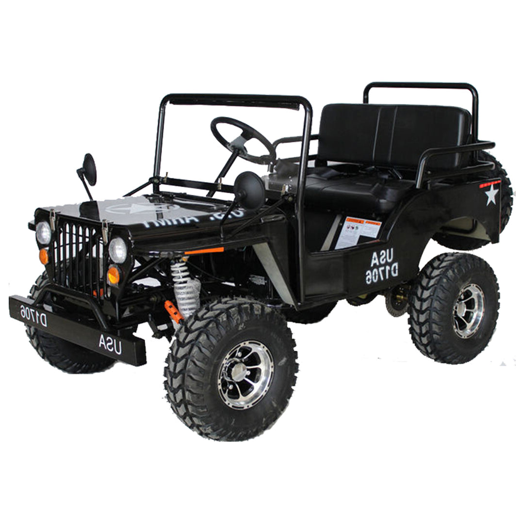 Mini Jeep Mini Jeep (Willys Edition) (125cc) (4 Stroke) (2 Seats) (Semi-Auto ...