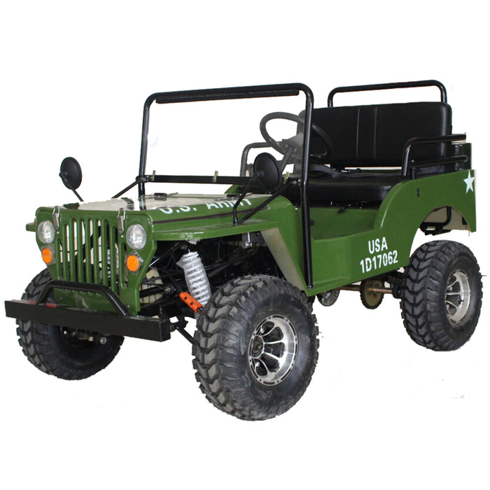 Mini Jeep (Willys Edition) (125cc) (4 Temps) (2 Places) (Semi-Auto) —