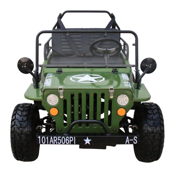 Mini Jeep (Willys Edition) (125cc) (4 Temps) (2 Places) (Semi-Auto)