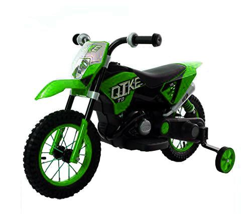 Mini-Moto Style Kawasaki Ktm (6 Volts) (1 Place) Vert Moto Électrique