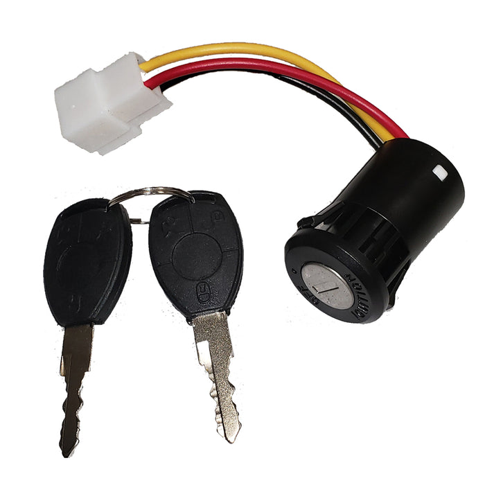 Ignition module and keys (2) for Electric Car (12 Volts)
